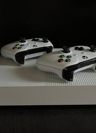 Консоль xbox one s 1tb., 2 геймпади, приставка xbox