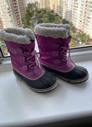 Сноубутси зимові чоботи sorel