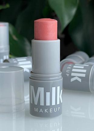 Кремовые румяна в стике milk makeup lip + cheek cream blush (werk) 3 g