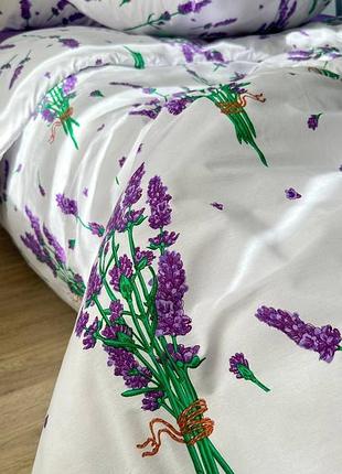 Постельное белье «лаванда» бязь gold lux
