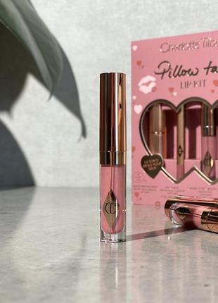 Блеск для губ charlotte tilbury jewel lips (pillow talk) 1.4 ml (без коробочки, из набора)