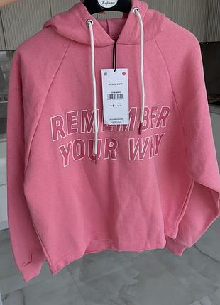 Фирменная кофта свитшот толстовка байка