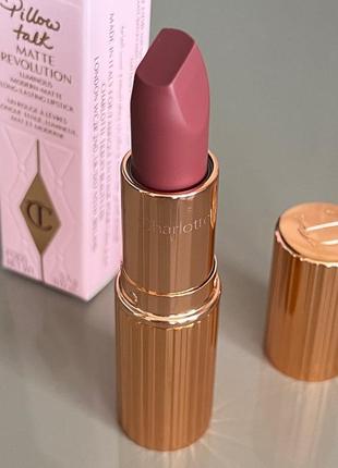 Помада charlotte tilbury matte revolution (pillow talk 2 medium) 3.5 g