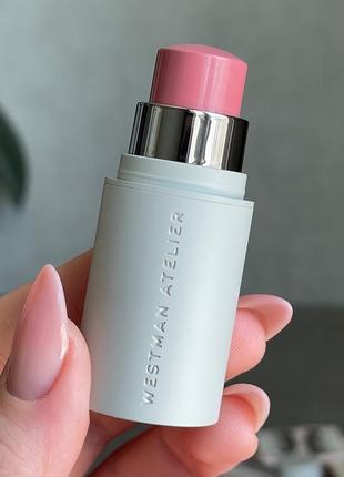 Румяна westman atelier baby cheeks lip + cheek cream blush stick (petal) 2.5 g