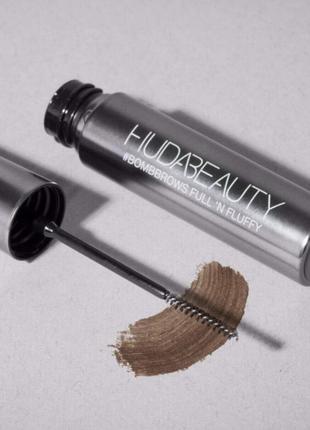 Гель для бровей huda beauty bombbrows full n'fluffy fiber gel (2 neutral blonde) 4.5 ml