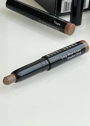 Кремові тіні в стіку bobbi brown mini long-wear cream shadow stick (taupe) 0.9 g
