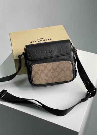 Чоловіча сумка із натуральної шкіри