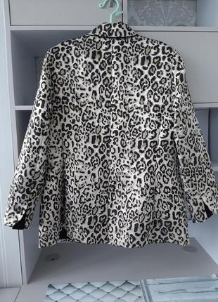 Леопардовий піджак / жакет2 фото