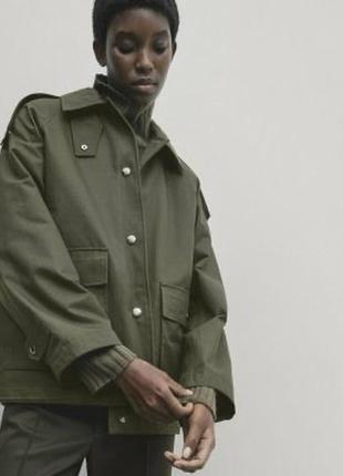 Куртка парка  massimo dutti