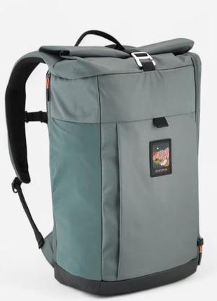 Туристический рюкзак quechua nh escape 500 rolltop 23л 46 х 28 х 22 см зеленый