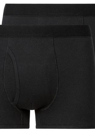 Трусы-боксеры набор 2 шт. для мужчины livergy lidl 435823 m черный