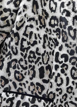 Леопардовый пиджак / жакет7 фото