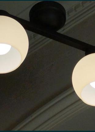 Люстра на 2 плафона2 фото