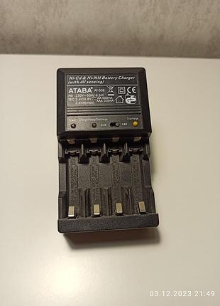 Зарядное устройство ataba at-508 ni-cd, ni-mh