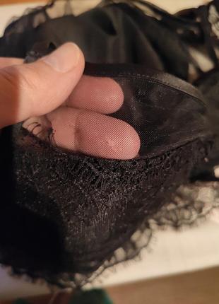 Чорний пеньюар нічна