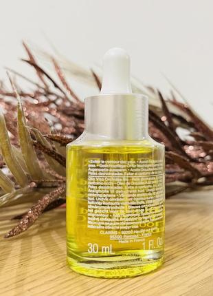 Оригинальное масло для лица для обезвоженной кожи clarins blue orchid face treatment oil