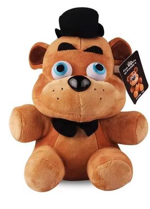 Мягкая игрушка фредди 20см, плюшевая игрушка фредди 5 ночей