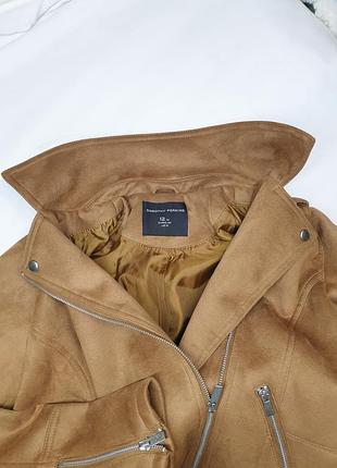 Куртка косуха осінь еко-замша