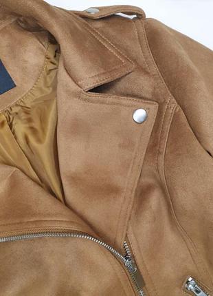 Куртка косуха осінь еко-замша