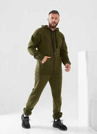 Мужской теплый спортивный костюм