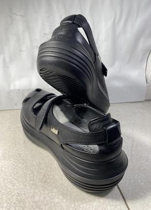 Kybun - locarno кожаные сандалии босоножки на воздушной подушке 41 р 26 см оригинал4 фото