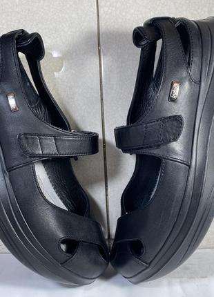 Kybun - locarno кожаные сандалии босоножки на воздушной подушке 41 р 26 см оригинал5 фото