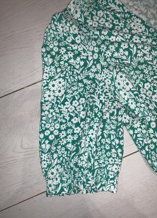 Сукня плаття міді в квітковий принт під пояс m&s collection 10 s-m3 фото