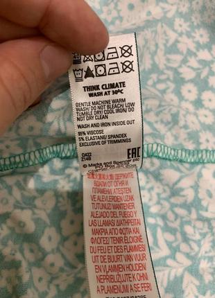Сукня плаття міді в квітковий принт під пояс m&s collection 10 s-m6 фото