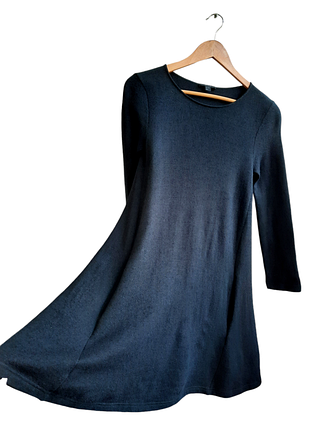 Cos шерстяное платье а-силуэта