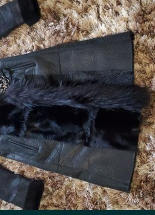 Женская дублёнка 48р2 фото