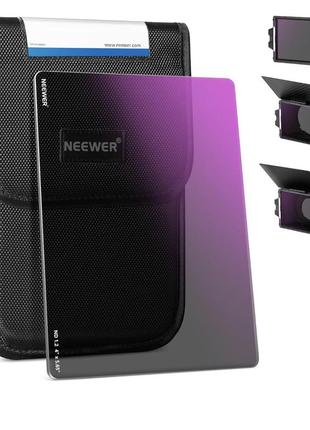 Квадратный nd-фильтр neewer nd1.2 4"x5.65" для matte box