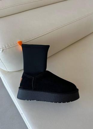 Угги женские замшевые