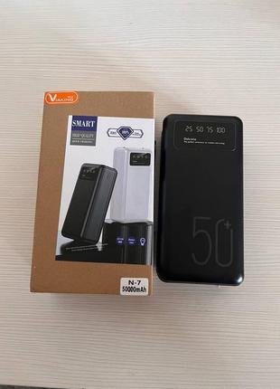 Зарядное устройство power bank з фонариком