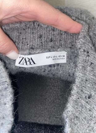 Объемный свитер zara оверсайз 8
