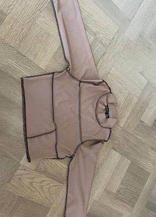 Кофта в рубчик