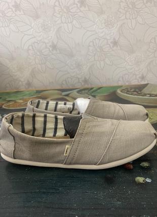 Эспадрильи мужские toms оригинал 41 р.