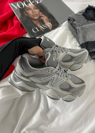 Жіночі кросівки new balance 9060 grey7 фото