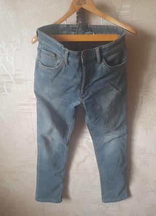 Джинсы на флисе