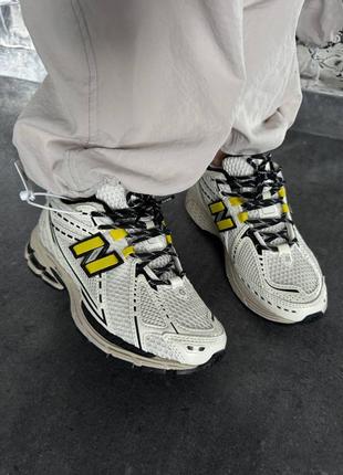 Кроссовки new balance 1906 light beige / yellow premium5 фото