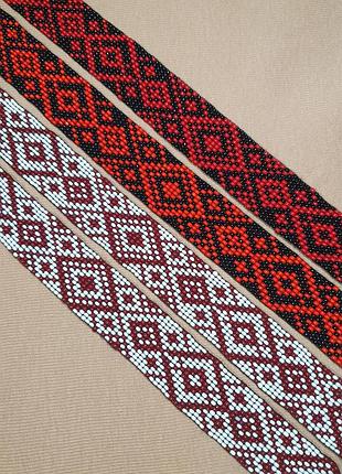 Гердан с геометрическим орнаментом