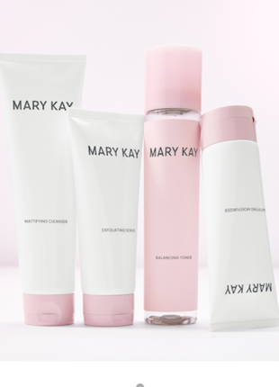 Набор средств mary kay® для матирования кожи
для комбинированной / жирной кожи