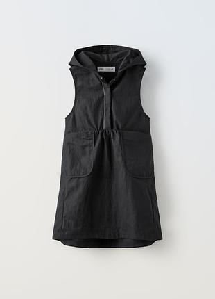 Платье с капюшоном zara на 13-14 новое с биркой
