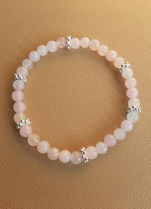 Розовый кварц, натуральный камень