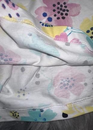 Прикольный легкий хлопковый сарафан с нежным цветочным принтом для девочки 5/6р george5 фото