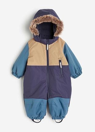 Зимовий теплий дитячий комбінезон h&m hm для дівчинки для хлопчика