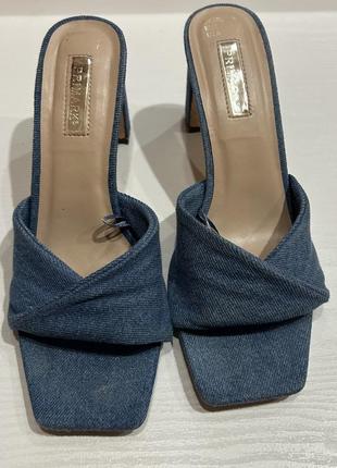 Джинсовые босоножки primark3 фото