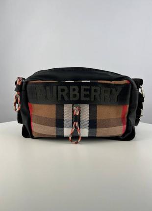 Борсетка burberry сумка кросс боди женская / мужская7 фото