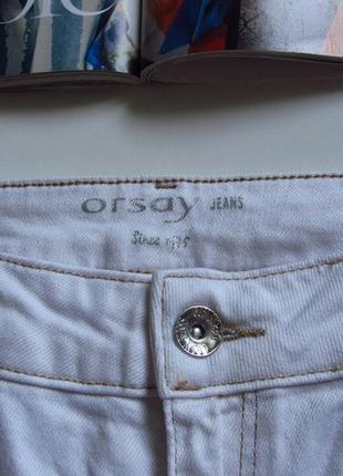 Білі джинси mom orsay 💣7 фото