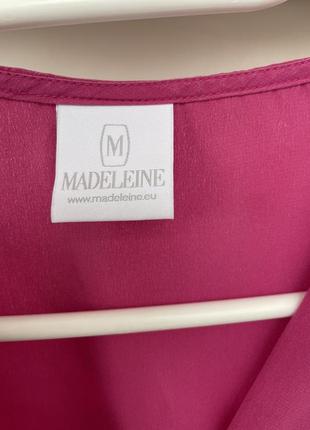 Шовкова блузка madeleine 100% шовк3 фото