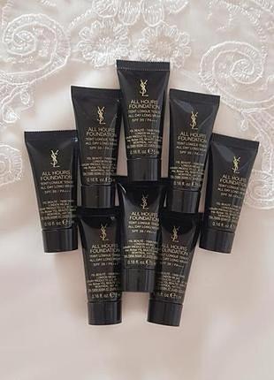 Yves saint laurent all hours foundation стійкий тональний крем